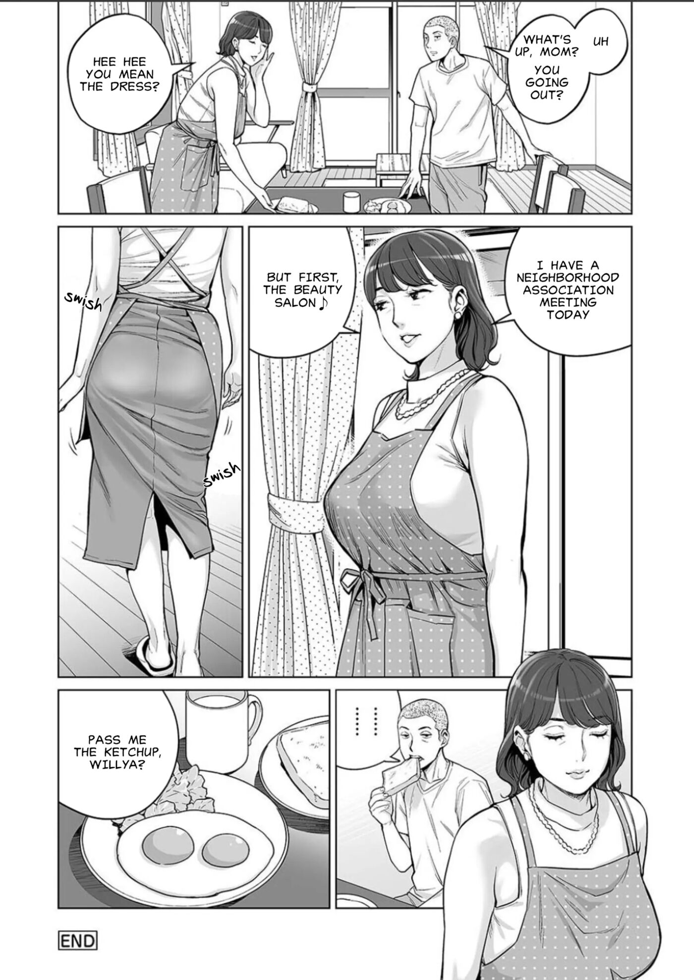 Takashi's Mom Is Also A Dirty Slut Chapter 1000 Page 13